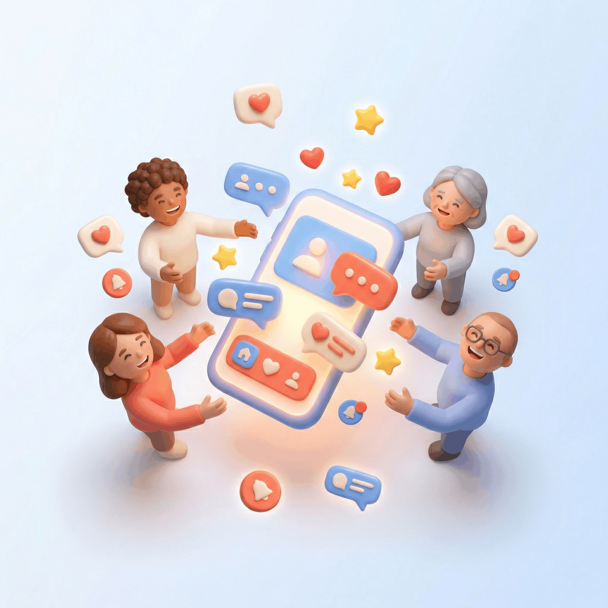 스마트폰과 소통하는 유권자들